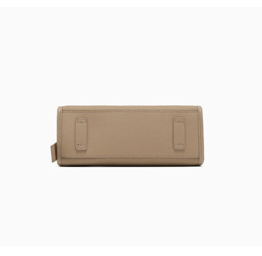 Women's Natural Cow Genuine Leather Shoulder Bags Ladies Retro Fashion Cowhide Crossbody Bag Female Casual Commuting Bag