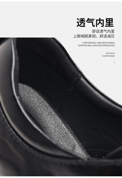 Business Men Shoes Patent Leather Man Brogues Shoes Fo Man Dress Shoe Loafers Pointed Toe Male Moccasins Plus Size Shoes for Men
