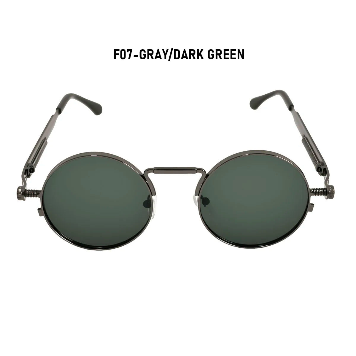 Round Steampunk Sunglasses Men UV400 Protection Punk Fashion Glasses Vintage Luxury Dropshipping Gafas De Sol Lunette De Soleil