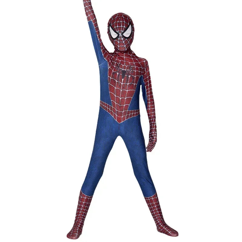 Spiderman Costume Spider Man Black Panther Iron Man Spider Gwen Cosplay Zentai Jumpsuit Bodysuit Halloween Costume Adult Child