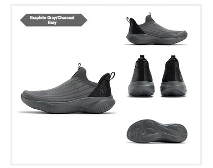 Lightweight Slip-On Men Running Shoes Breathable Mesh Upper Cushion Comfort Soft Soled Male Sneakers 672542215F