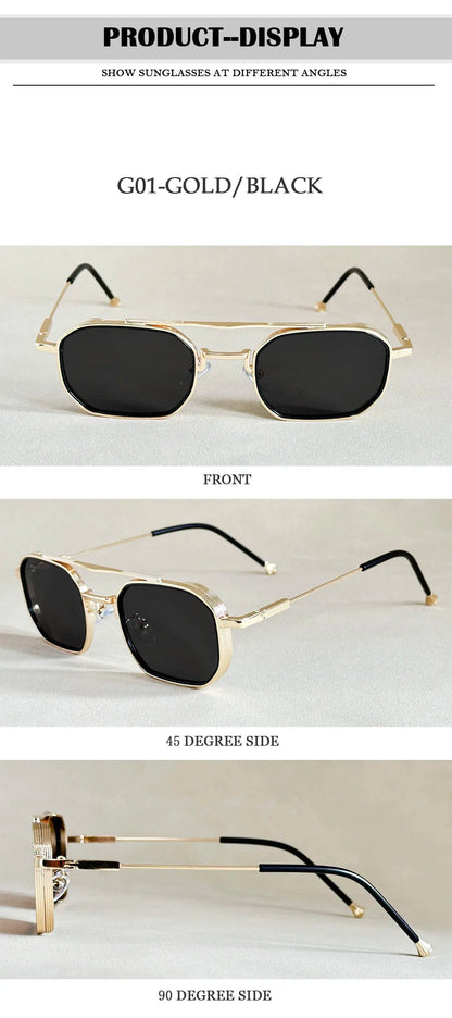 Fashion Square Sunglasses Women Trendy Vintage Glasses Luxury Sunglass Men Dropshipping Lunette Soleil Femme Zonnebrillen Dames
