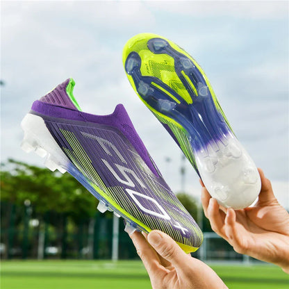 New Men Soccer Shoes Cleats Grass Futsal Comfortable Turf Football Boots Sports Ultralight FG/TF Non Slip Indoor Adult Sneakers
