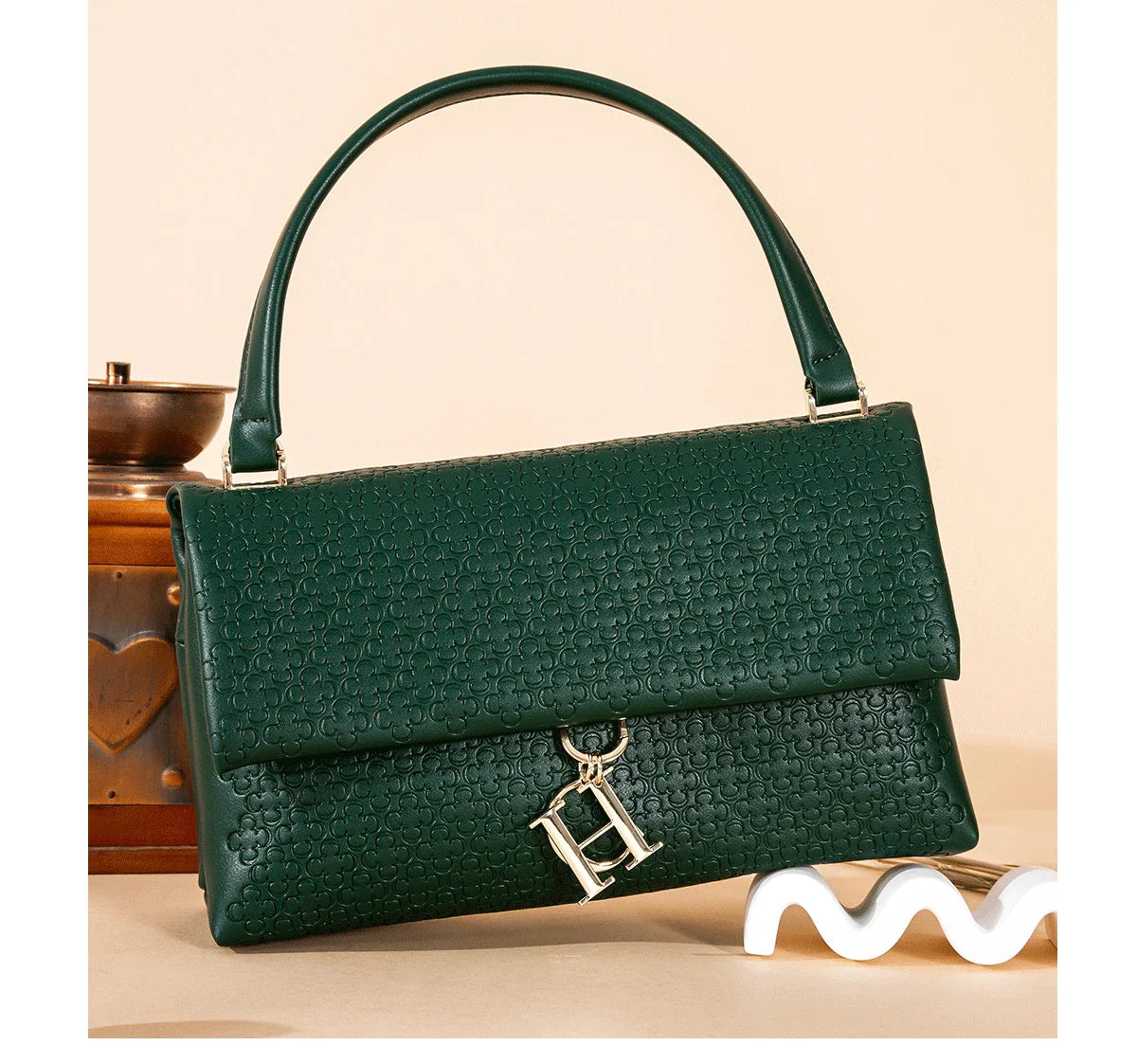 Women's Shoulder Bag 2024 New Flip Bag Detachable Handbag