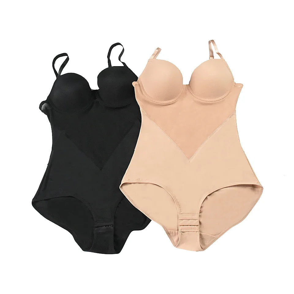Body Shapewear Women's Binders and Shapers Mesh Bodysuit Breathable Waist Trainer Butt Lifter Shaper Slimming Corset Underwear