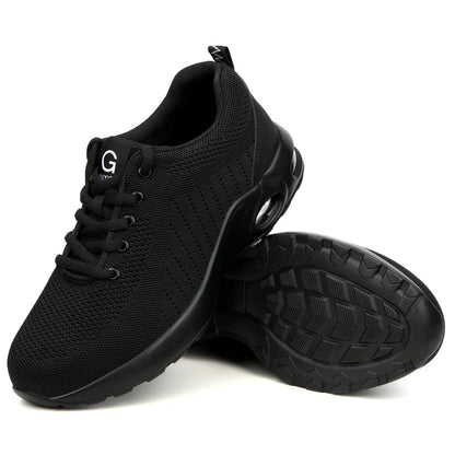 35-50 Air Cushion Working Shoes For Men Anti-Smashing Steel Toe Puncture Proof Construction Safety Shoes Sneakers Male Footwear