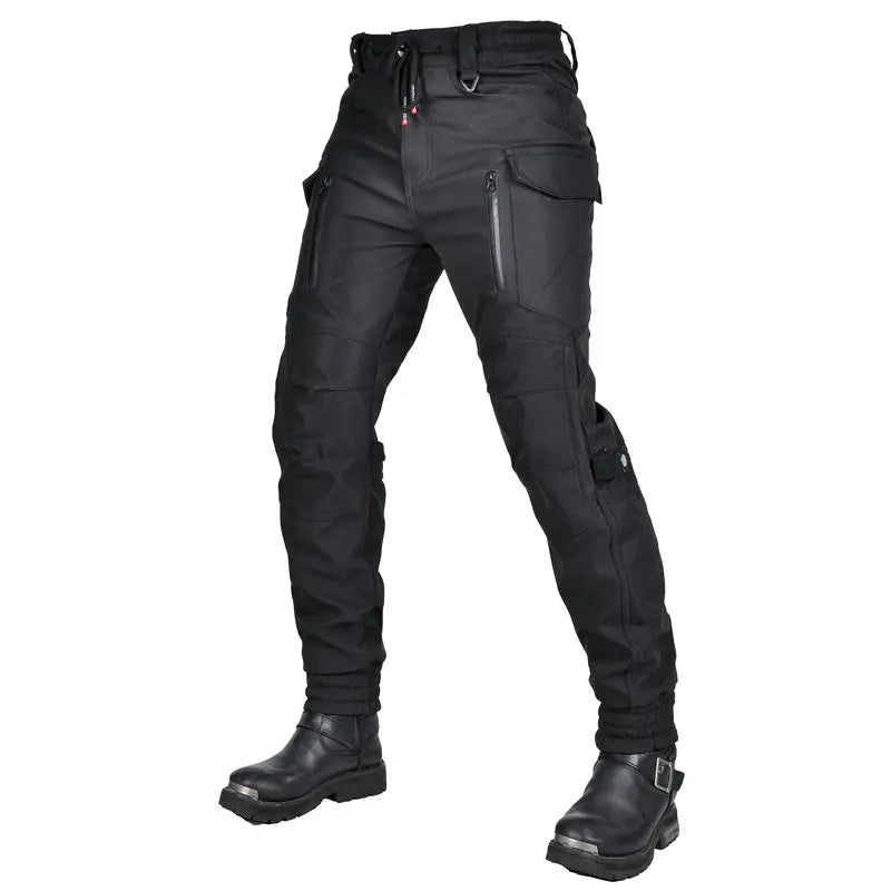 Motorcycle Riding Jeans Pants Waterproof reflective Soft Casual Inset Gear Wear-resistant Protective Layer On Hips And Knees