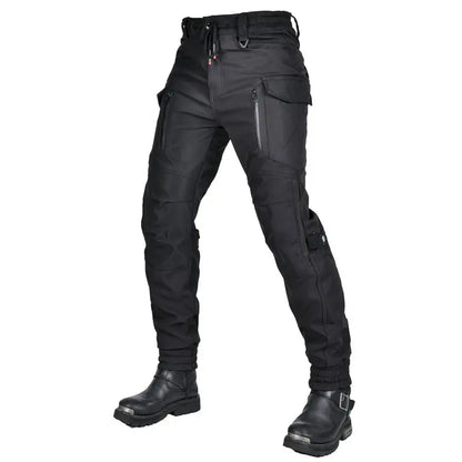 Motorcycle Riding Jeans Pants Waterproof reflective Soft Casual Inset Gear Wear-resistant Protective Layer On Hips And Knees