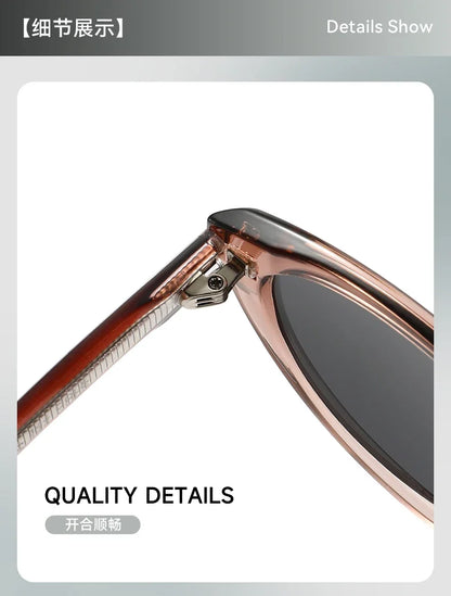 New Sweet Simple and Stylish Cat Eye Sunglasses UV Protection Reading Glasses Women Customizable Prescription 99022