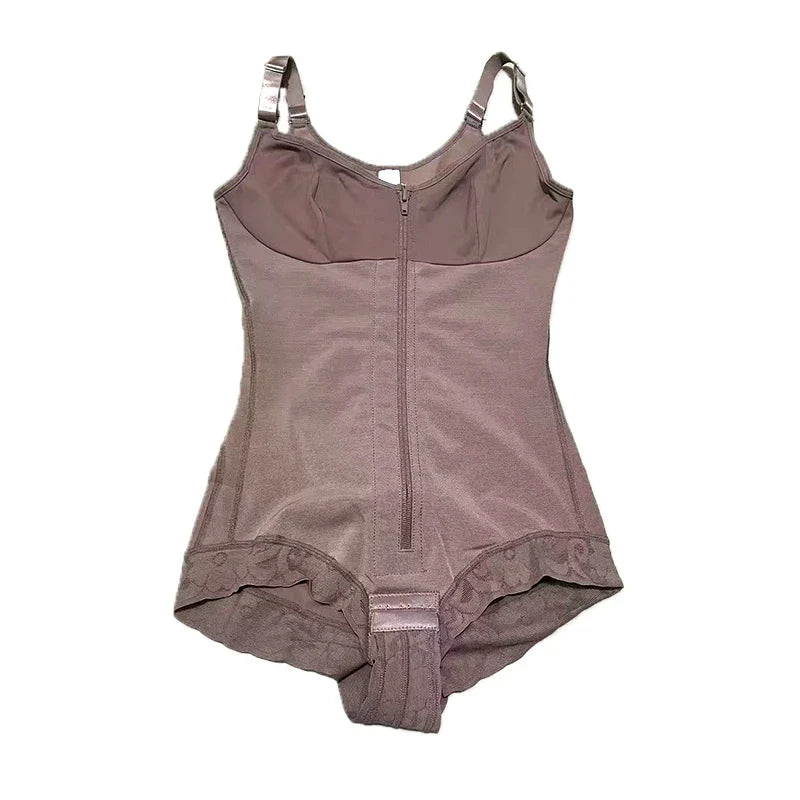 Women' Corset Compression Garments Abdomen Shaping Short Vest Girdles Postpartum Post Liposuction Bodysuit Fajas Colombianas