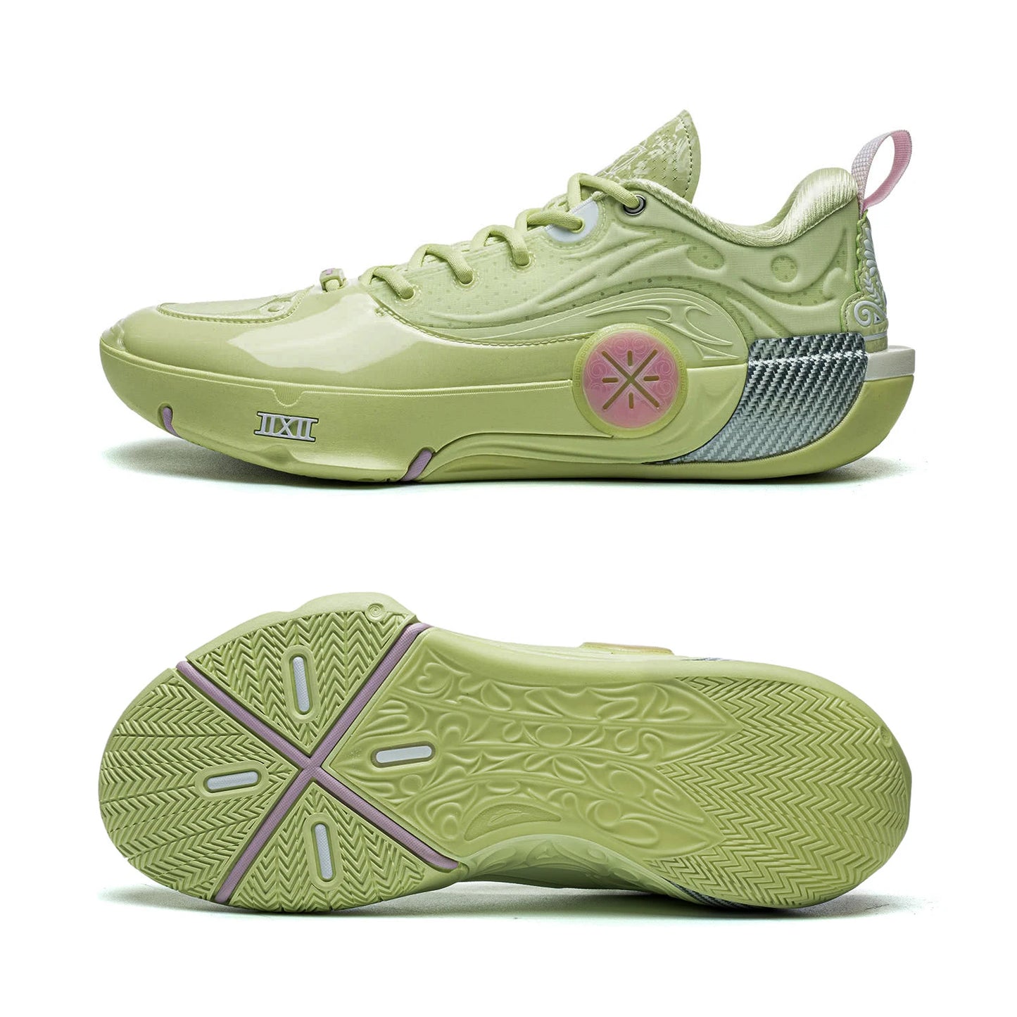 Men's WAY OF WADE 12 Professional Basketball Shoes SUPER BOOM LiNing CARBON-FIBER PLATE Competition Sneakers ABAV085