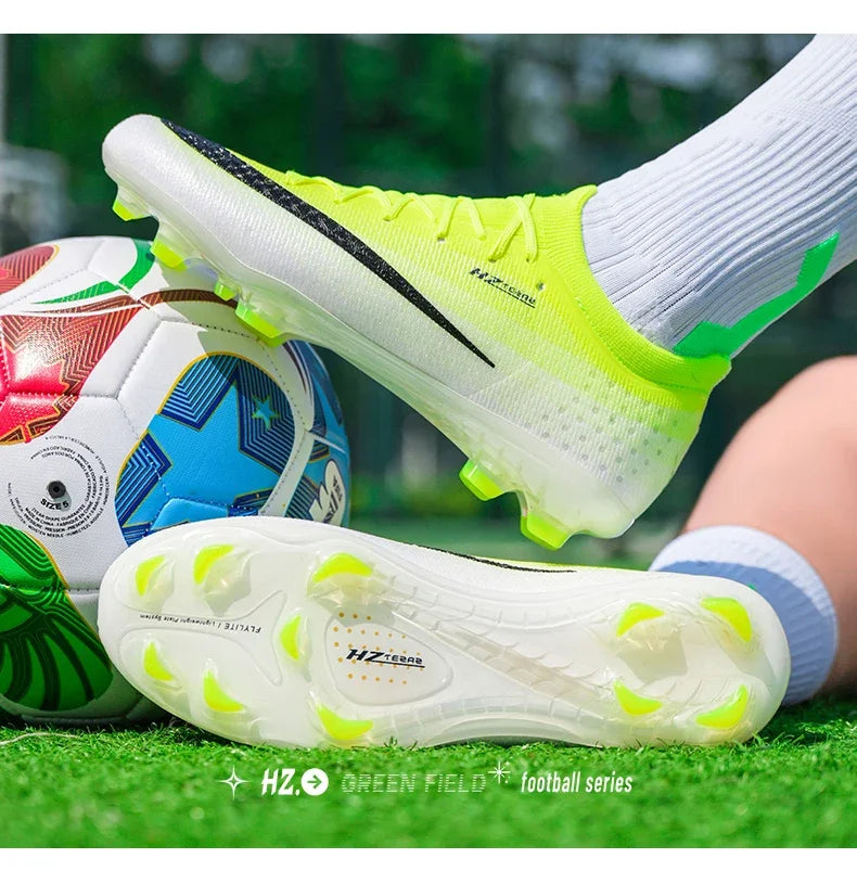 New Men Soccer Shoes Futsal Cleats Ultralight Hot Sale Football Boots Unisex High-quality Women Professional TF/FG Sneakers