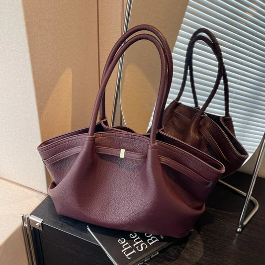 French Luxury Large Capacity Tote Bag Premium Underarm Single Shoulder Bag Commute Bag Tote Bag For Women 2025 New