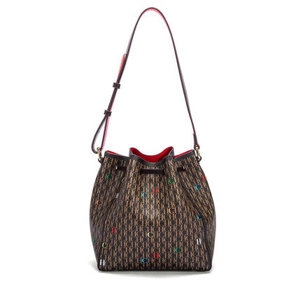 Women's Handbag 2026 New Retro Brown Drawstring Bag Women's Casual Shoulder Bag