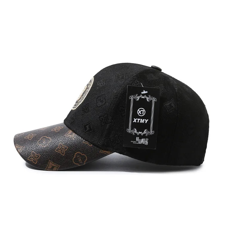 High Quality Summer Fashion Cotton Breathable Baseball Hat Snapback Letter Embroidery Face-Slimming Outdoor Cap for Women/Men