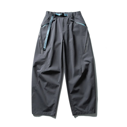 Ultra Loose Lightweight Outdoor Functional Pants Men Women Waterproof Quick Dry Techwear Wide Leg Cargo Pant Track Trouser
