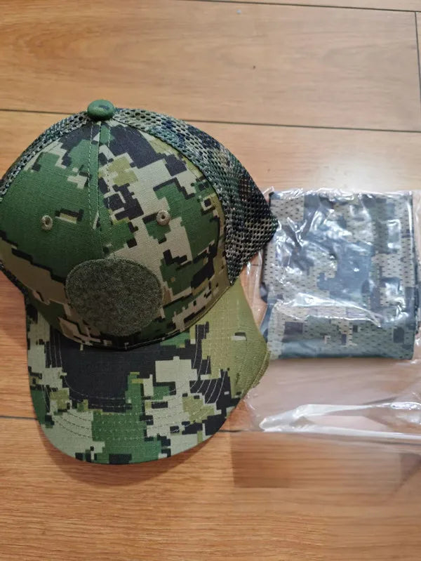 Outdoor Sports Breathable Mesh Spliced Baseball Cap