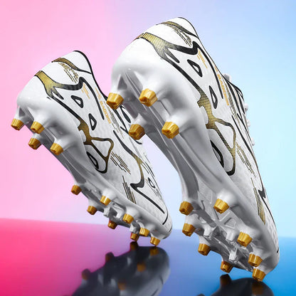 New Men Soccer Shoes Sport Training Football Boots Soft Ultralight Breathable Professional Sneakers Unisex Grass Cleats Match