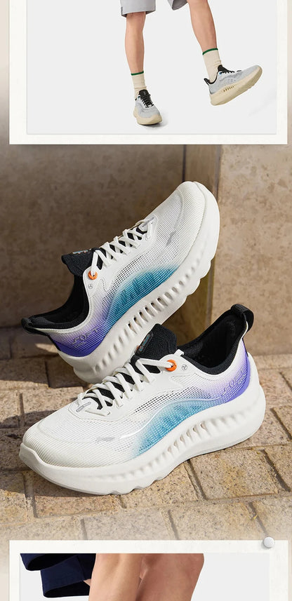 Men's SOFT COOL 2 Lifestyle Shoes COMFOAM MAX Cushion COOL SHELL Breathable Support LiNing Casual Sneakers AGLV009