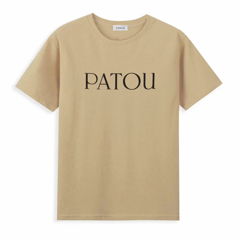 2024 Hot Sales Japan Style Cotton O-Neck Fashion Letter Printed Tees Summer Harajuku Women Loose Short Sleeve T-shirt