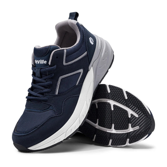 Newest Running Shoes for Men Wide Width Sneakers with Arch Support for Flat Feet Heel Pain Relief Plantar Fasciitis