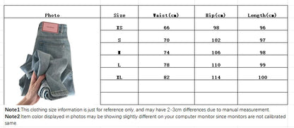 Women Wide Leg Baggy Jeans Lady Vintage Y2K Punk Low Rise Waist Loose Denim Pants Streetwear Fashion Trashy Long Skater Trousers