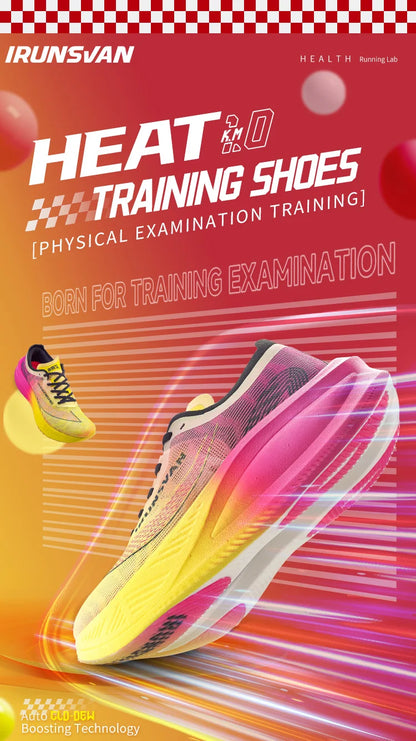 Professional Marathon Shoes Men Nylon Carbon Fiber Breathable Ultra Light  Race Running Sneakers Unisex
