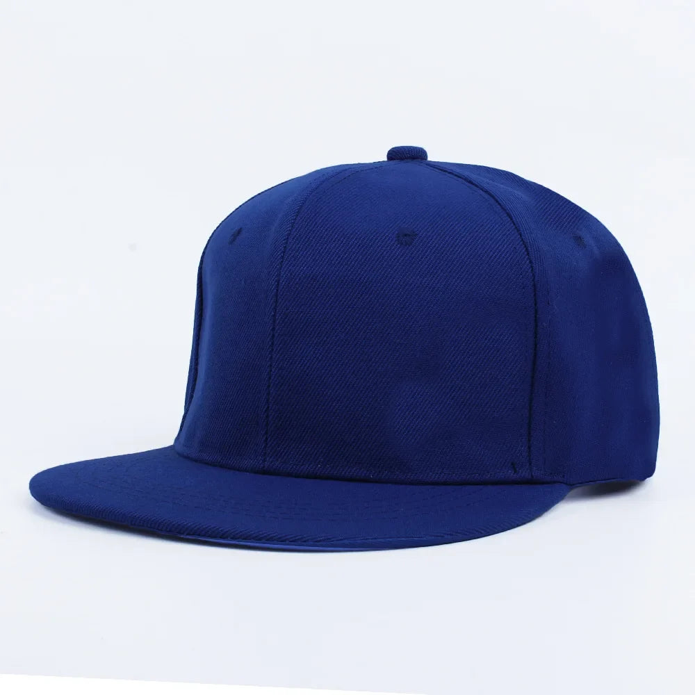New Hot Sale Cap Plain Snapback Hat High Quality Adult Hip Hop Baseball Cap Men Women Outdoor Leisure Baseball Hat