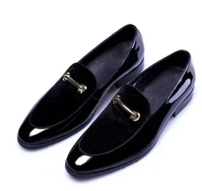 ZapatosPara HombreMen Social Shoe AutumnLuxury Men Dress Leather Shoe Fashion Flat Men Shoe Italian Business Casual Shoes Loafer