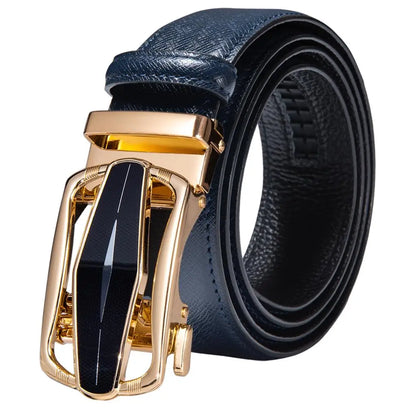 Men's Orange Brown Belt for Jeans New Yellow Green Blue Leather Jeans Belts Fashion Cowboy Genuine Leather Belt Strap