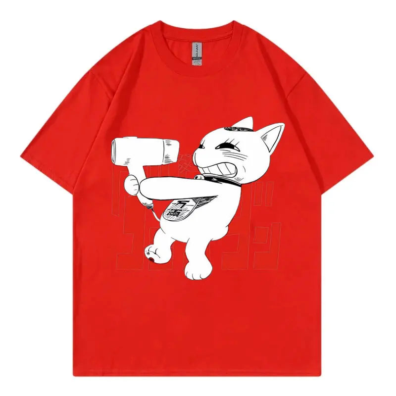 Anime Dandadan Turbo Granny Graphic T Shirts Japanese Manga Short Sleeve T-shirt High Quality Cotton Clothing T-shirts Unisex