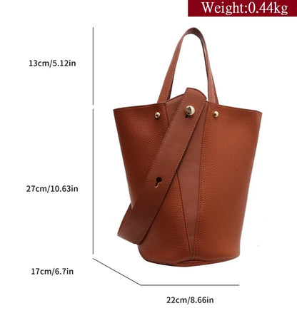 Fashion Trending Brand Luxury Designer Women Bags Female Handbags Solid Bucket Bag For Women 2026 Crossbody Shoulder Bags Totes