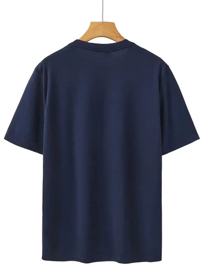 1-3 Pack Men's Quick Dry Mesh T-shirts, Casual Loose Fit Crew Neck Short Sleeve Tops for Sports & Daily Life