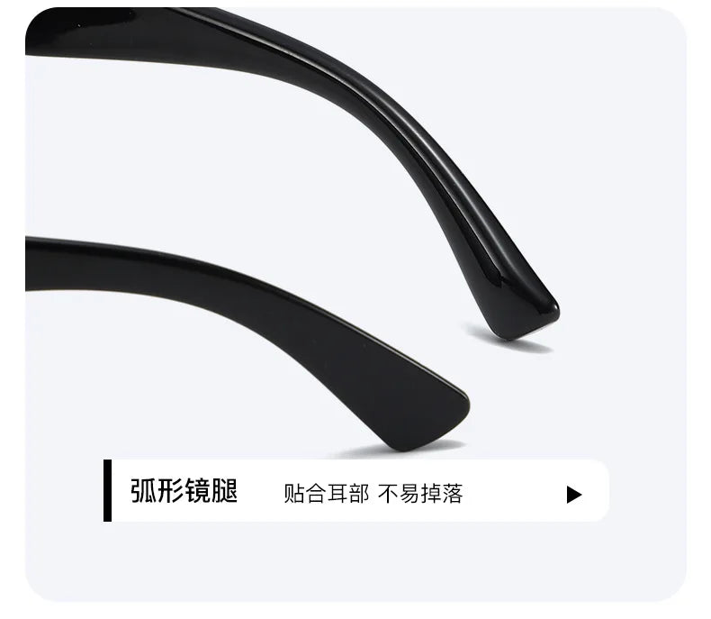 2026 New Luxury Square Sunglasses for Women Sun Glasses Oversized Frame UV400 Protection Trendy Shades for Driving Daily Wear