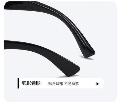 2026 New Luxury Square Sunglasses for Women Sun Glasses Oversized Frame UV400 Protection Trendy Shades for Driving Daily Wear