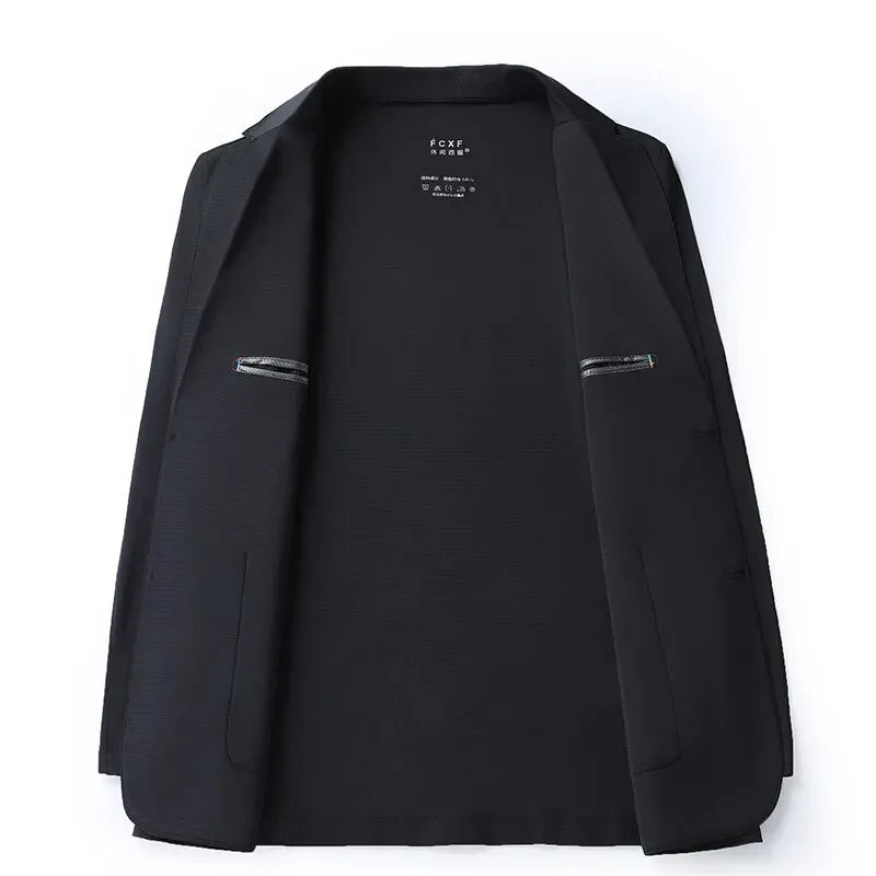 Blazer Summer Men's Casual Fashion Korean-style Business Solid Color Breathable, Lightweight and Sun-protective Clothing Blazer