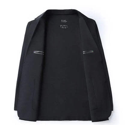 Blazer Summer Men's Casual Fashion Korean-style Business Solid Color Breathable, Lightweight and Sun-protective Clothing Blazer