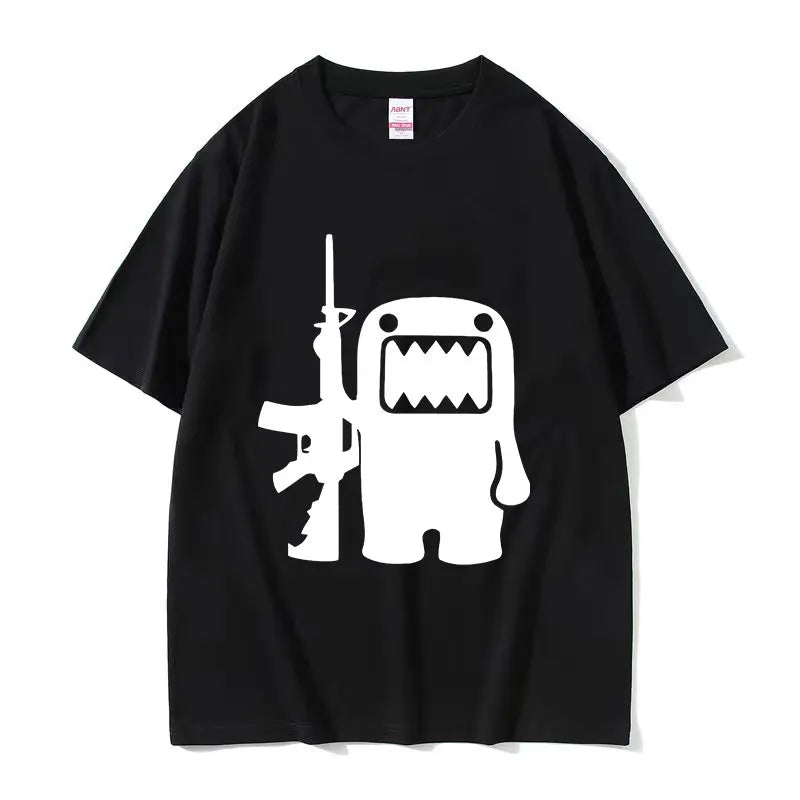 Epic Face Domo Kun Funny Meme T Shirts Men Women Summer O-Neck Fashion High Quality T-Shirt Casual 100% Cotton Oversized Tshirt