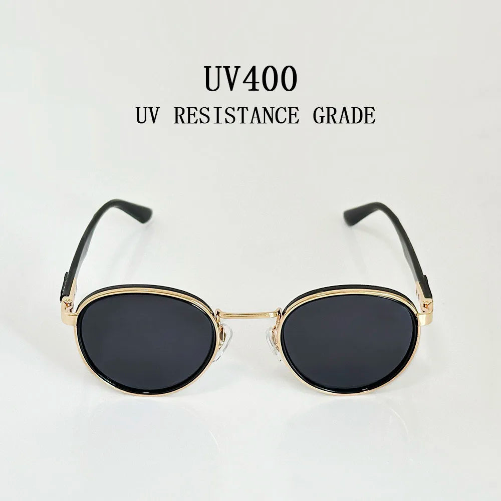 Fashion Oval Sunglasses For Men Luxury Retro Glasses Vintage Sunglasses Women Trendy And Fashionable Gafas De Sol Hombre Okulary