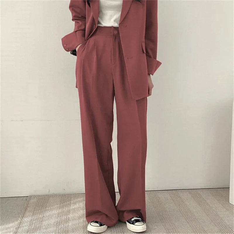 Ladies' Lazy Style Hot Sale Of The Season Early Autumn Korean Version Design Large Slit Small Size Suit Jacket Casual Elegant...