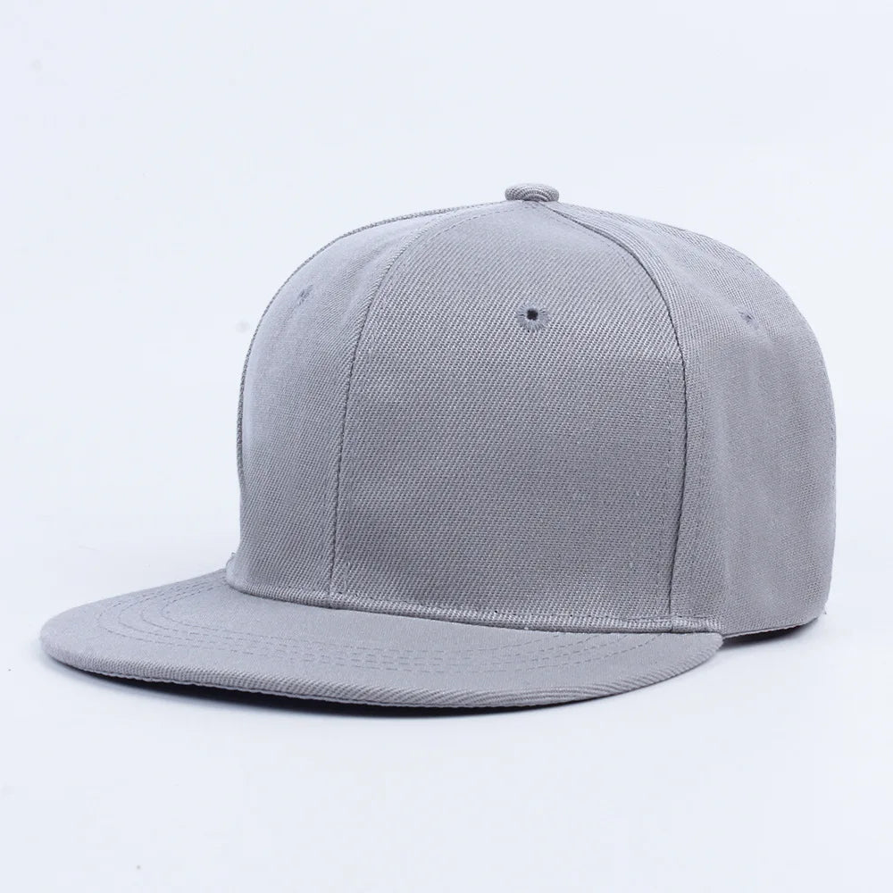 New Hot Sale Cap Plain Snapback Hat High Quality Adult Hip Hop Baseball Cap Men Women Outdoor Leisure Baseball Hat