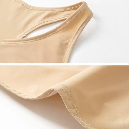 Transgender FTM Breathable Half Chest Binder Tank Top
