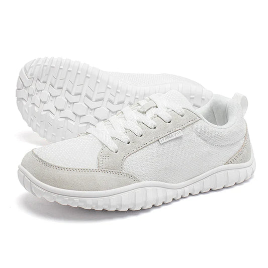 Mens Womens Walking Shoes Wide Toe Comfortable Casual Running Sneakers Lace Up Mesh Lightweight Shoes