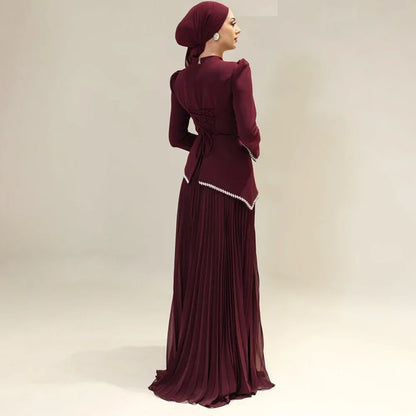 Customized Elegant A-Line Long Dirlls Wedding Prom Dresses Exquisite High Quality Special Fashion Formal Party Gown for Women
