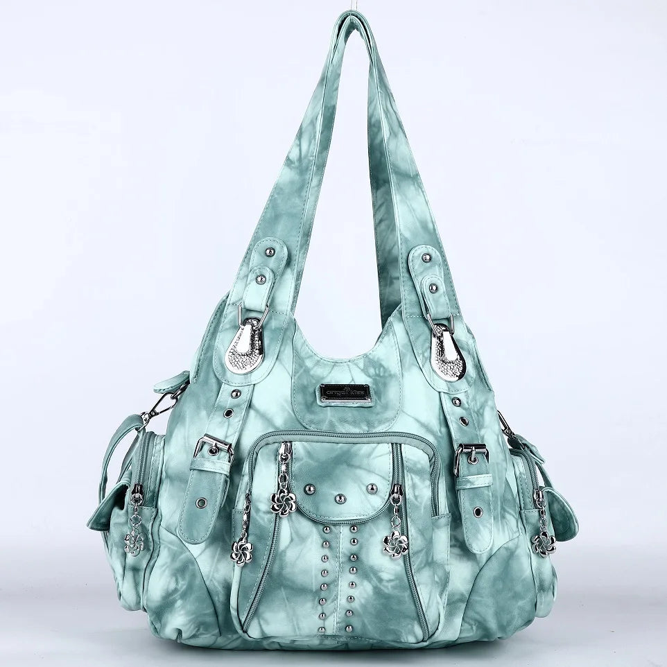Women Handbags Women Shoulder Bags Fashion PU Leather Handbag Female Satchel Big-capacity Shoulder Purse Bag bolsa feminina