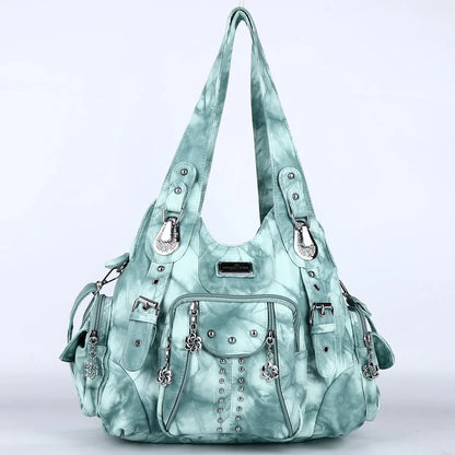 Women Handbags Women Shoulder Bags Fashion PU Leather Handbag Female Satchel Big-capacity Shoulder Purse Bag bolsa feminina