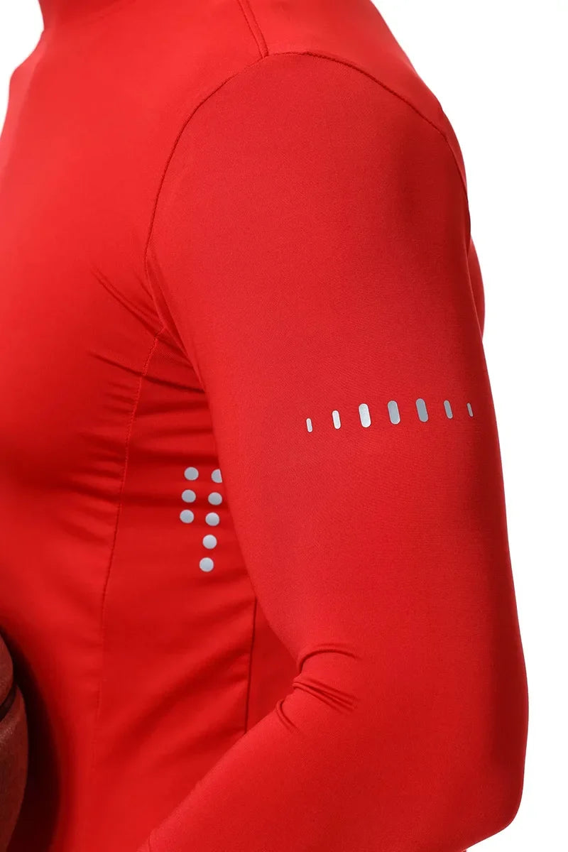 Men Children Long Sleeve Running Slim Tops Tees Sportswear Gym Fitness Compression T-shirt Outdoor Football Jersey Jogging Tight