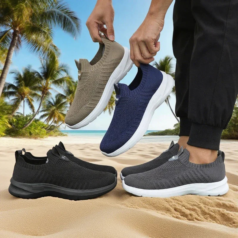 Running Mesh Shoes Fashion Casual Sneakers Outdoor Breathable Athletic Gym Men Tennis Footwear Lightweight Zapatillas De Hombre