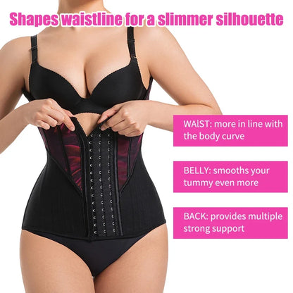 Women's Tummy Contorl  Underbust Sport Girdle Cincher Hourglass Waist Trainer Body Shaper Corset For Weight Loss