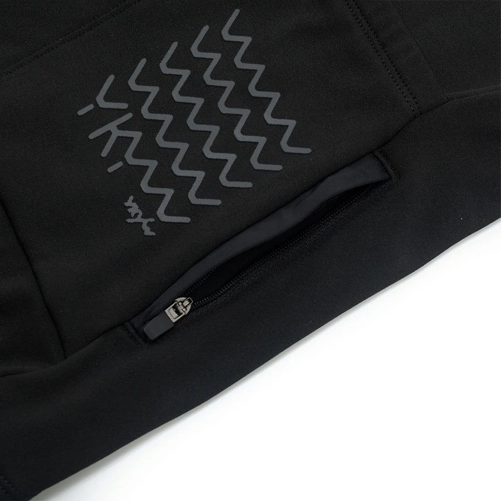 WINTER JACKET Thermal Fleece Men Cycling jacket Long Sleeve Cycling Bike Clothing  black 사이클링 겨울 재킷